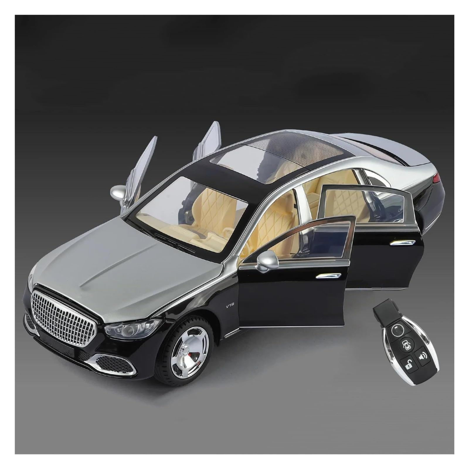 MOCALUX Scale Die-Cast Model Car For Maybach S680 Diecast Model Car