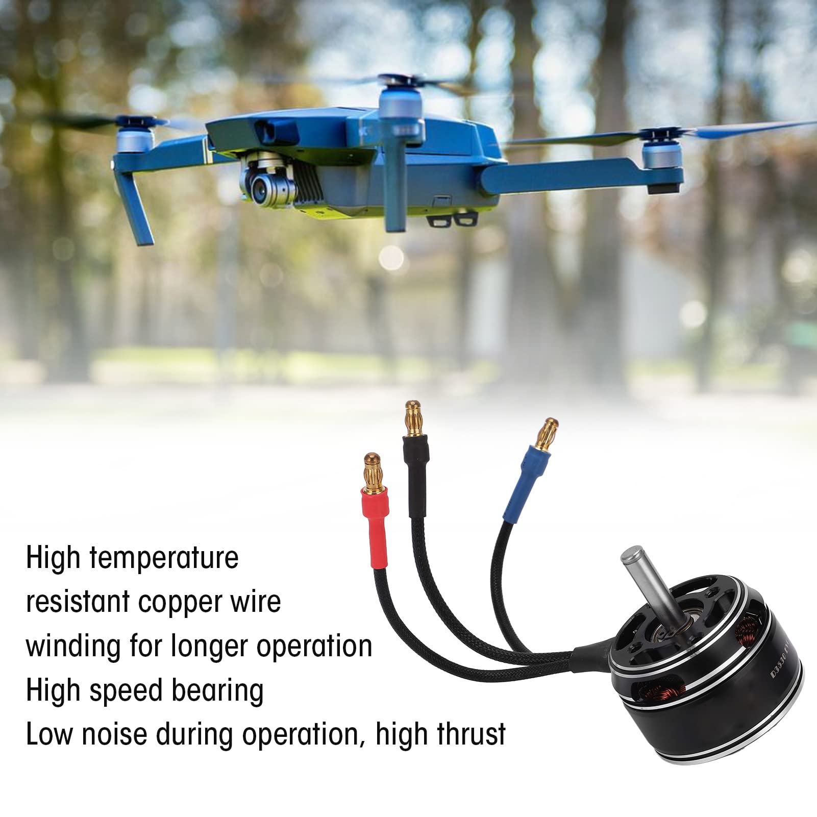D3530EVO 3530 RC 5mm Brushless Motor für UAV Flugzeuge Multicopter RC Flugzeug Hubschrauber(1400KV)
