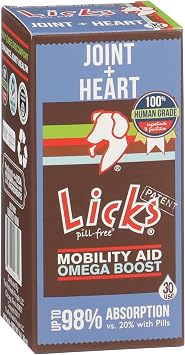 Licks Joint & Heart Support, MSM, Savory Flavor, 30 Packets