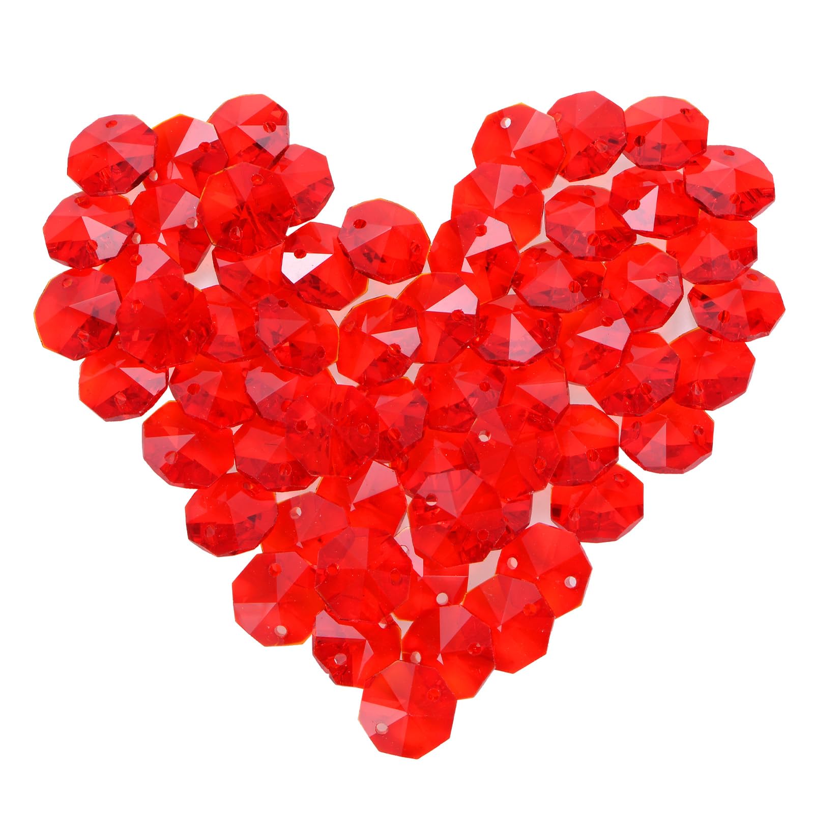 M METERXITY 60-Pack Octagon Beads