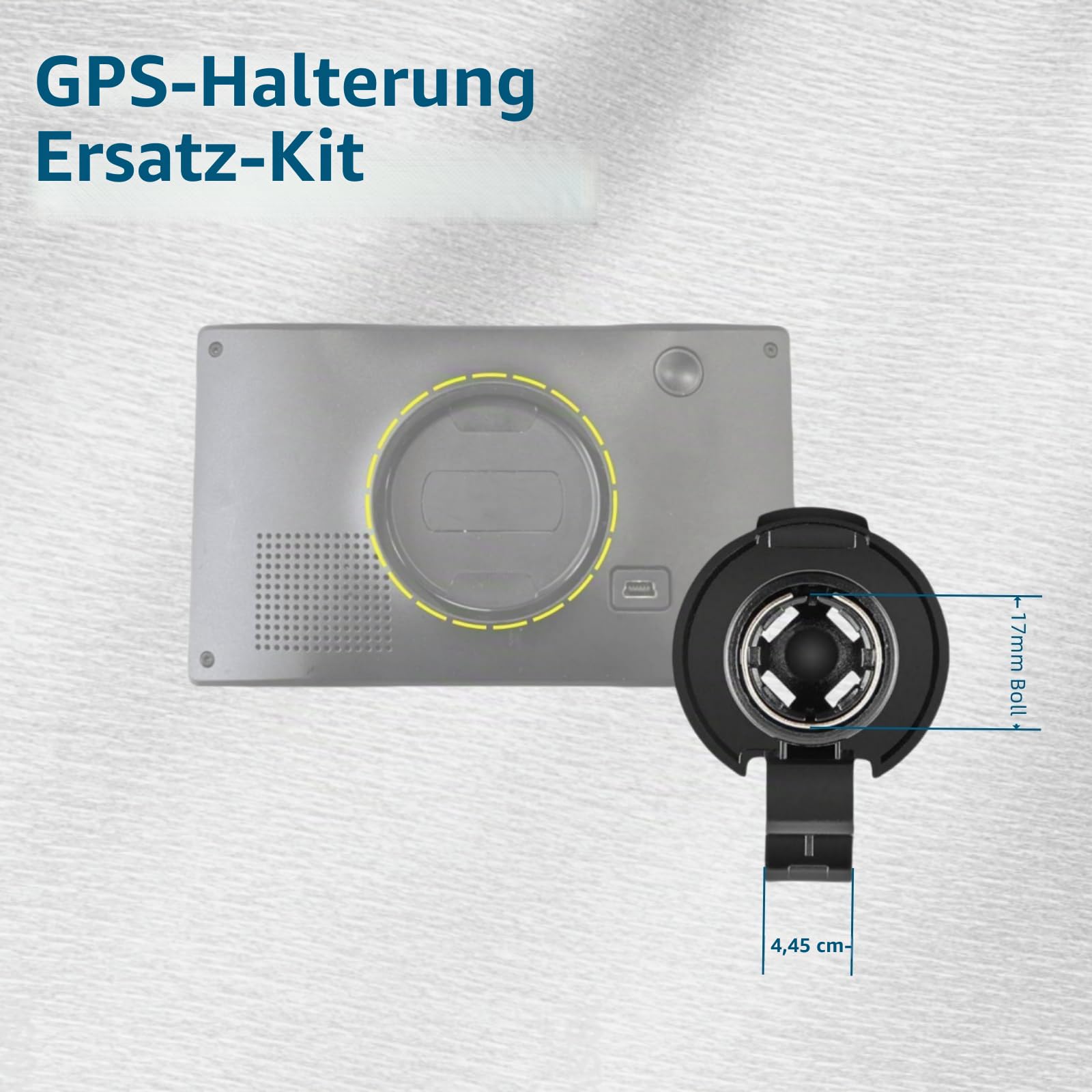 Saugnapfhalterung für Garmin, Auto Navi Windschutzscheibe Halterung GPS für Garmin Nuvi Drive 52 Drivesmart 66 76 Driveassist Driveluxe Dezl Camper 890 785 780