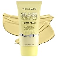 Vista 1 de wet n wild Prime Focus Glass Skin Correct Primer, acabado de cristal brillante, amarillo