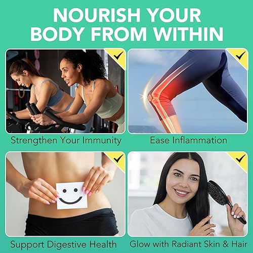 Miniatura 5 de FANSHI Aceite de semilla negra de musgo marino con ashwagandha y jengibre, cápsulas de musgo marino, suplemento completo de 19445 mg para apoyar una