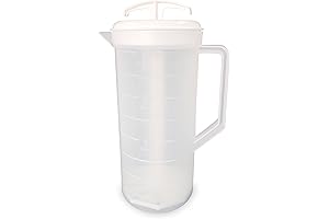 Pampered Chef 2-Quart Beverage Mixing Pitcher with Plunger