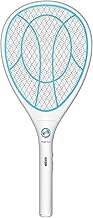 Night Cat Electric Mosquito Insect Racket – Electric Fly Swatter Indoor Fly Swatter 3000 V Powerful USB Rechargeable