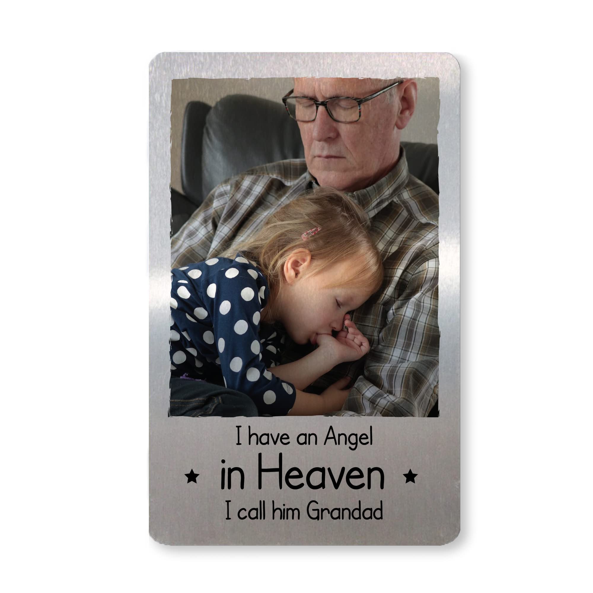 RED OCEAN I Have An Angel In Heaven Personalised Memorial Nan Grandad Mum Dad Memorial Gift