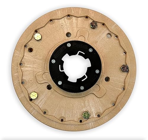 Miniatura 2 de Placa de molienda de hormigón para máquinas oscilantes - Herramienta de extracción para hormigón con ruedas de 5 tazas - MAX RPM 175