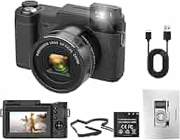 Amazon | 4Kデジタルカメラ、40倍光学ズームカメラ、48メガ