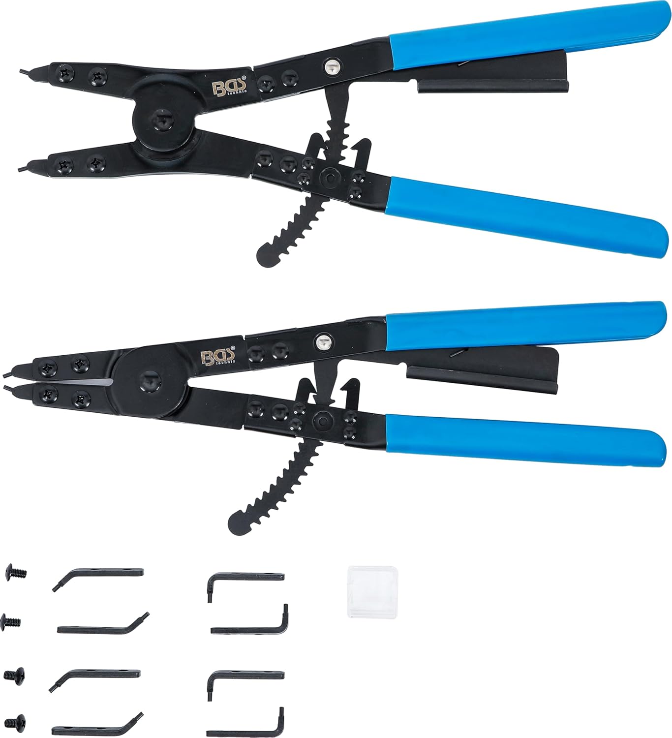 BGS 478 | Circlip Pliers Set | for Trucks/Commercial Vehicles | Exchangeable Tips | 400 mm