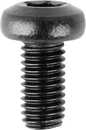 Miniatura 3 de Tornillos de matrícula negros para BMW y Tesla (paquete de 4) M5-0.031 x 0.315in, cabeza de transmisión T25 de acero inoxidable 18-8, óxido negro