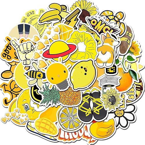 Miniatura 8 de Calcomanías de luna 50 unidades, calcomanías de vinilo impermeables para botellas de agua, laptop, equipaje, computadora, teléfono celular,