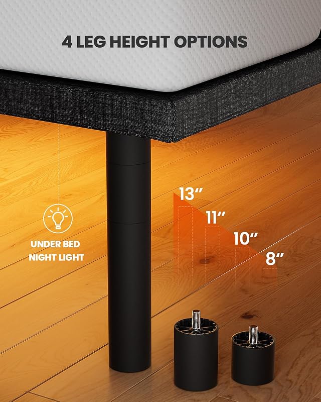 Amada Queen Adjustable Bed Frame with Massage and Zero Gravity image 6