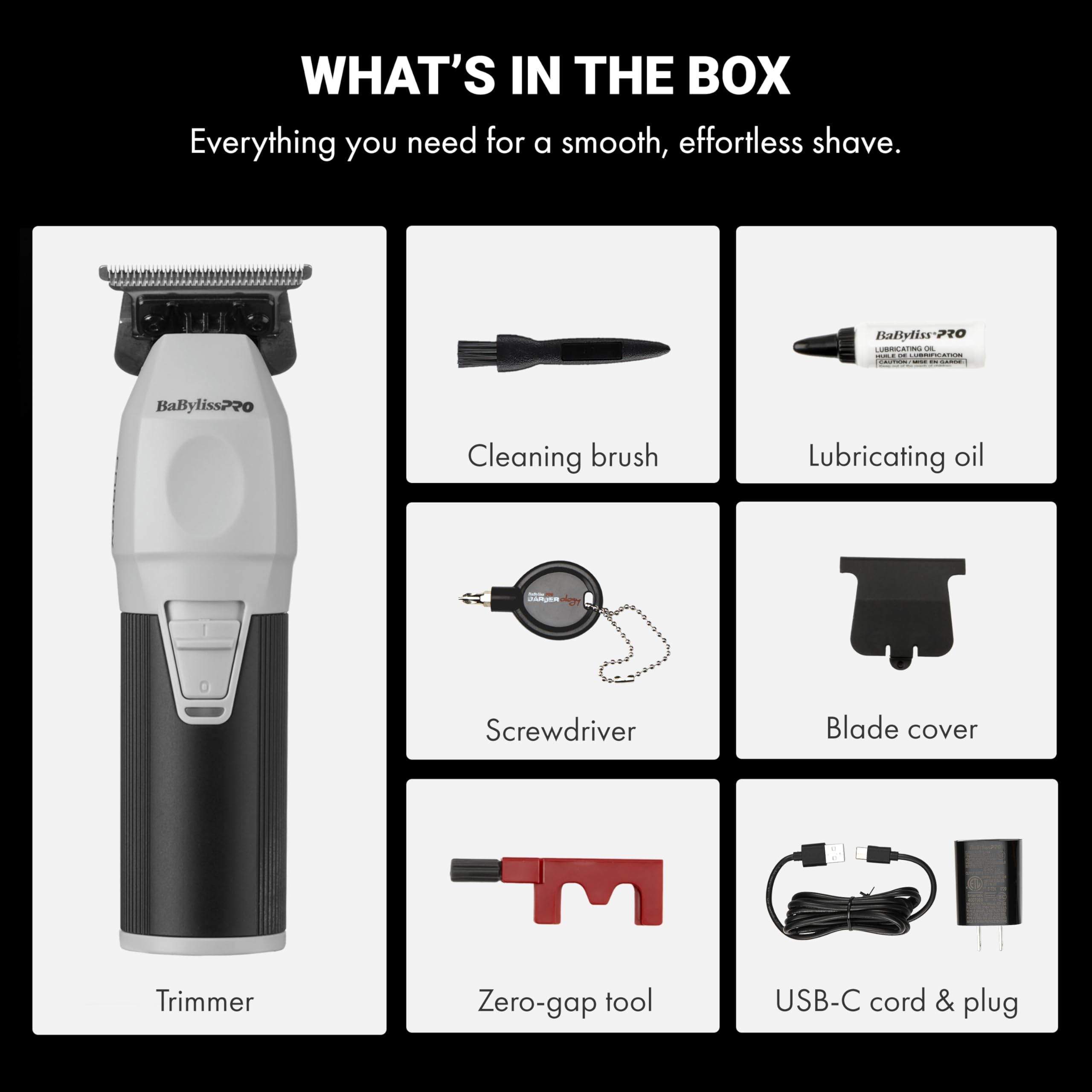 BaBylissPRO COREFX Professional Performance Hair Trimmer