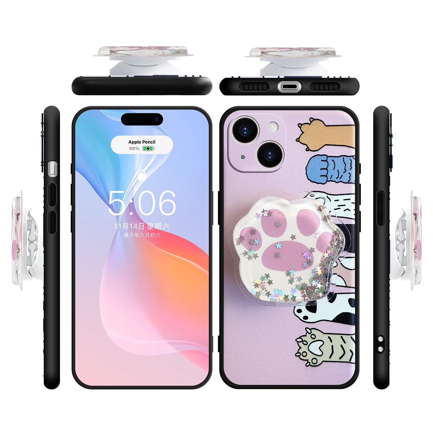 Coverheld Handyhlle / Silikonhlle TPU Mit Motiv 2489  Fr Samsung,  Huawei, Nokia, Xiaomi, Mehrfarbig, Neu Handyhlle IPhone 8 Silikon