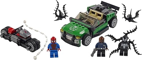 Miniatura 3 de Moto de persecución de Spider 76004, Lego Super Heroes.