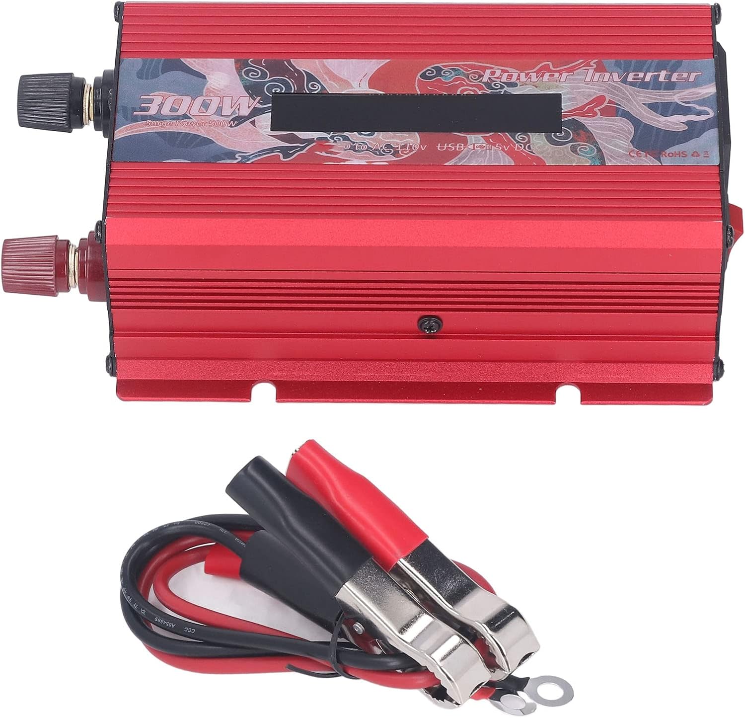 300W Power Inverter Aluminum Alloy Car Power Inverter DC to