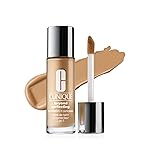 Clinique Beyond Perfecting Lightweight Liquid Foundation + Concealer For Dry Combination to Oily Skin Types | Full Coverage + Natural Matte Finish, Sand, 1 Fl Oz
