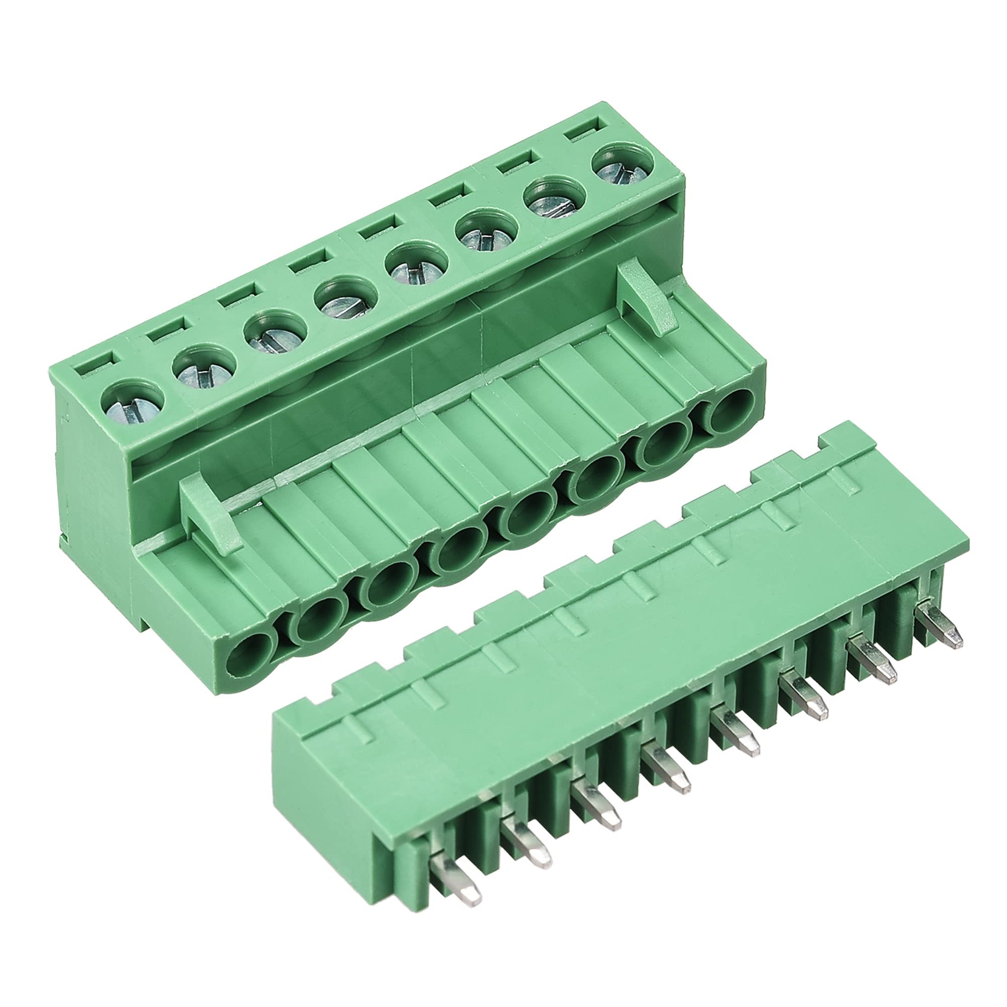 Bloques de terminales de tornillo para placas PCB con paso de 5.08mm y 5 pines