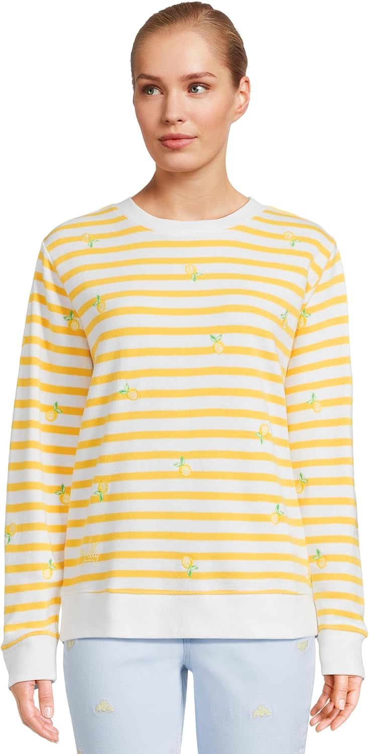 Lilly Pulitzer womens Ballad Long Sleeve Sweatshirt