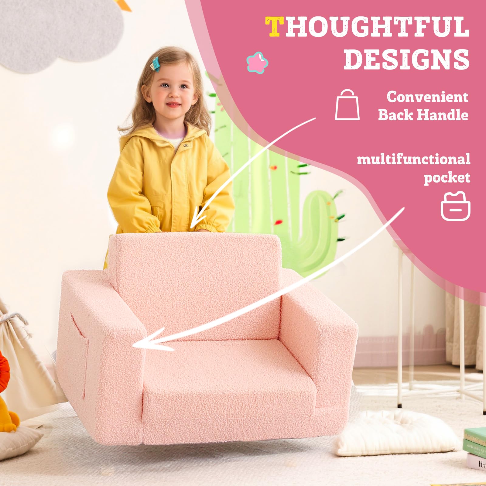 Canapé Enfant Pliant Canapé Pliant Licorne Pour Enfant