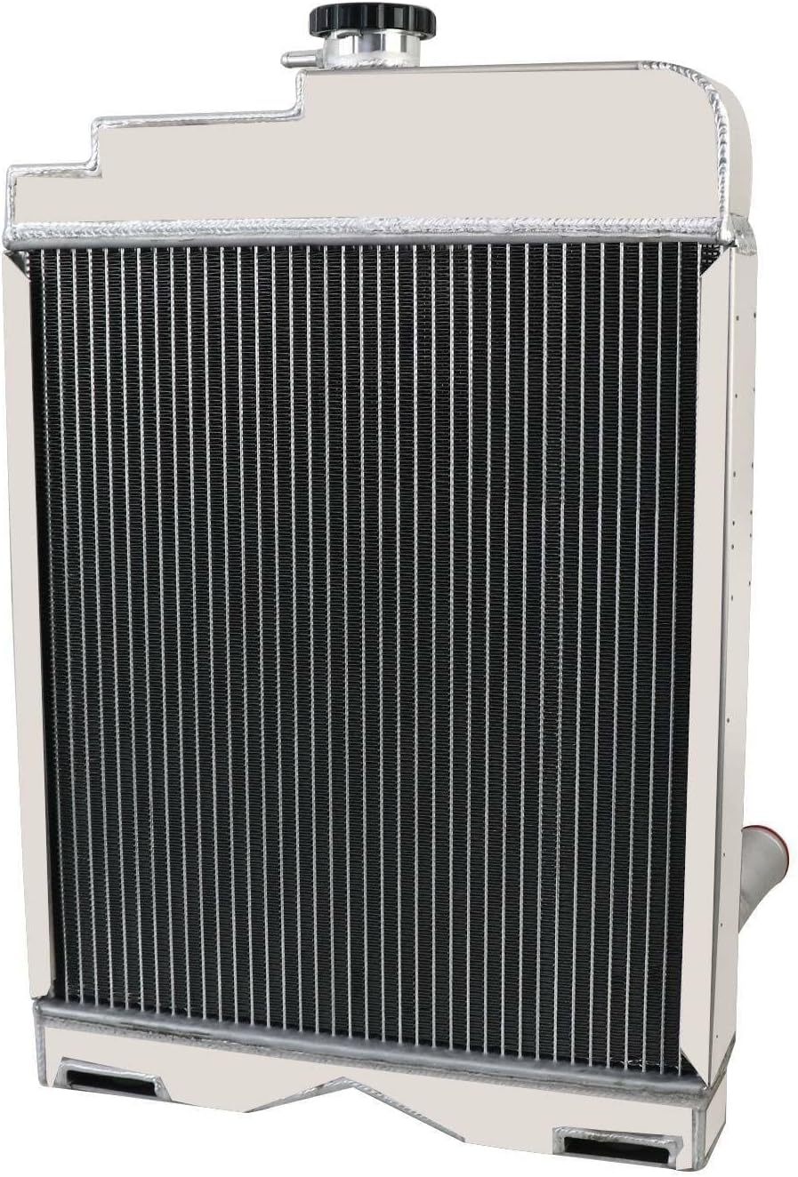 Full Aluminum Tractor Radiator For 186830M91 Massey Ferguson Tractor TO30 TE20 TEA20 TO20 TO30 TO35 135 Models Tractor Radiador 3 Rows Core Downflow Radiators 186732M91 181623M91 1868330M9