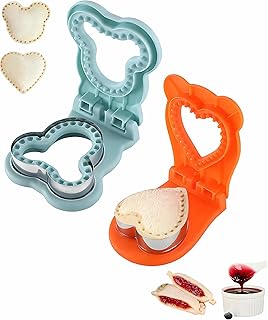 Uncrustable Sandwich Maker, 2PCS Crustless Sandwich Cutter and Sealer for Kids Breakfast and Lunches