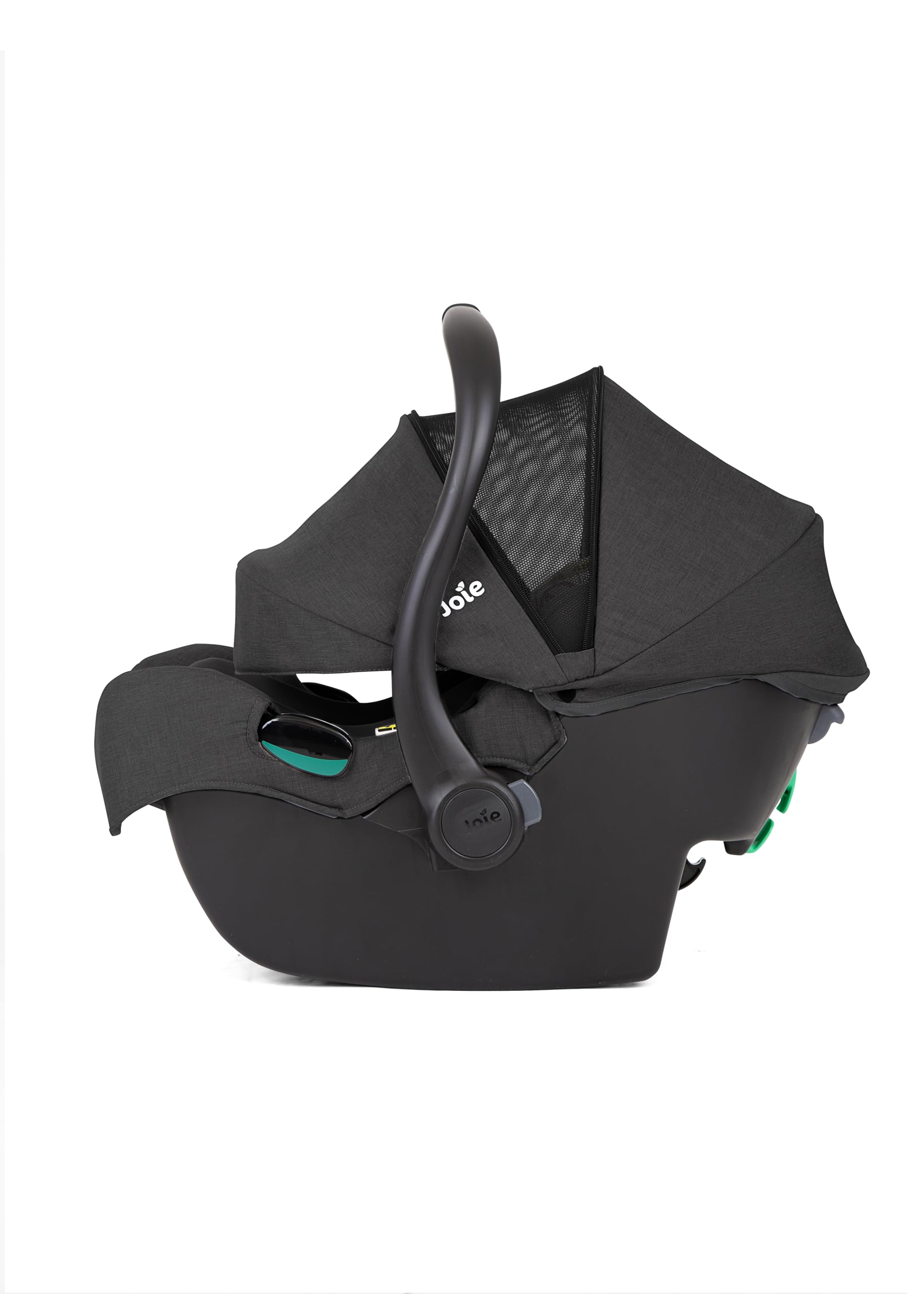 Joie i-Gemm 3 Babyschale, Gruppe 0+, Ab Geburt bis 13 kg, Kompatibel mit i-Base Next, Seitenaufprallschutz, Leicht und sicher, Shale