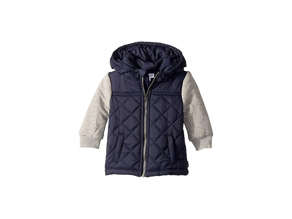 

Splendid Littles Jacket Puff with Hood (Infant) (True Navy) Boy's Coat