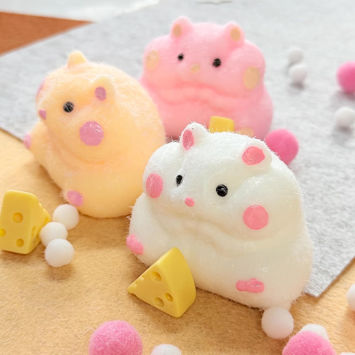 Taba Squishy (3Pcs Hamster)