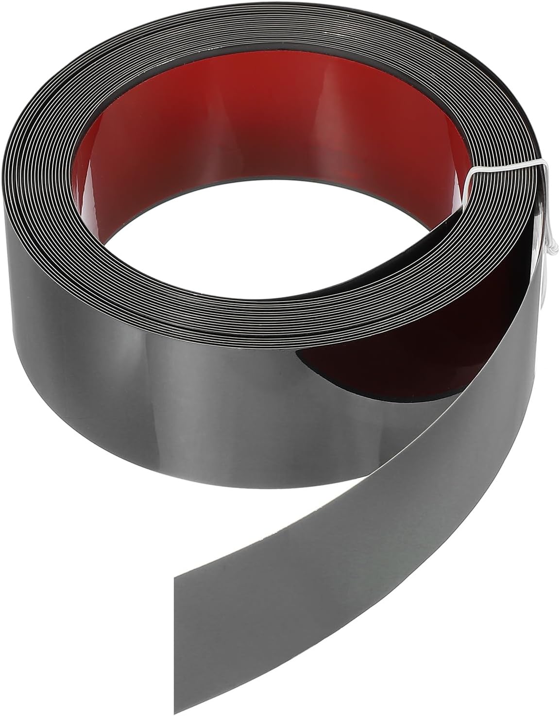 GerRiT 金属壁トリム 26.2ft x 1.97" ピール＆スティック成形トリム 自己粘着ステンレス鋼電気めっき仕上げ