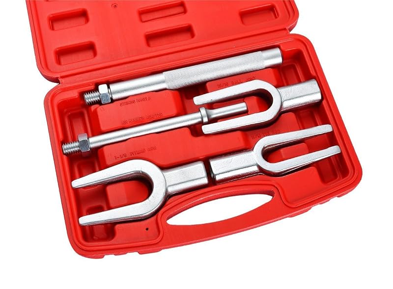 Kit com 5 Ferramentas Separadoras de Pivôs, Terminais de Direção e Braços Pitman ATP technic A0016