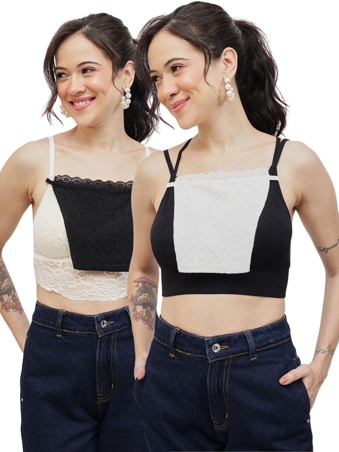 nümae Women's Women Cleavage Cover (Insert Cami) - Pack of 2-picture-16