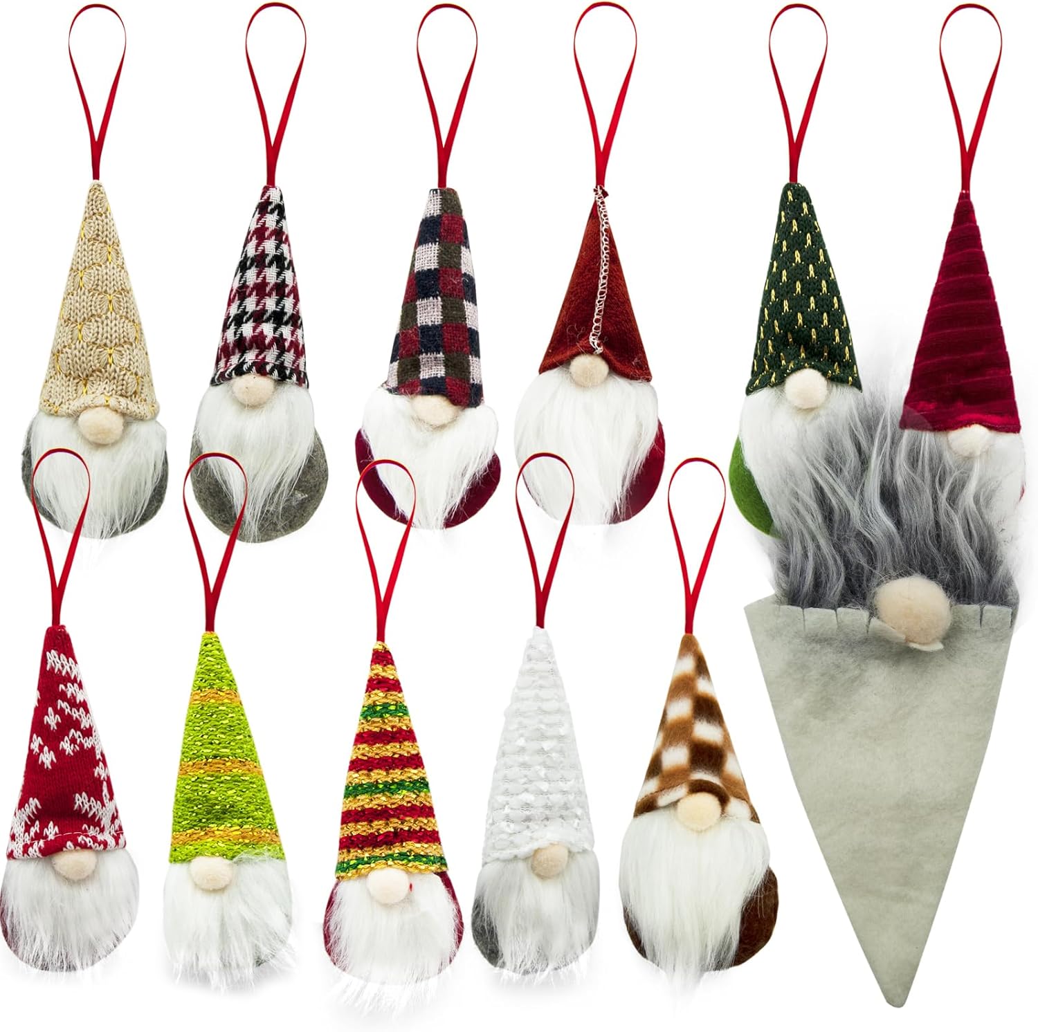 2025 Christmas Countdown Calendar, 24 Dwarf Decoration Blind Box Countdown Calendar, Christmas Vacation Home Decoration, Christmas Decoration Dwarf Dolls