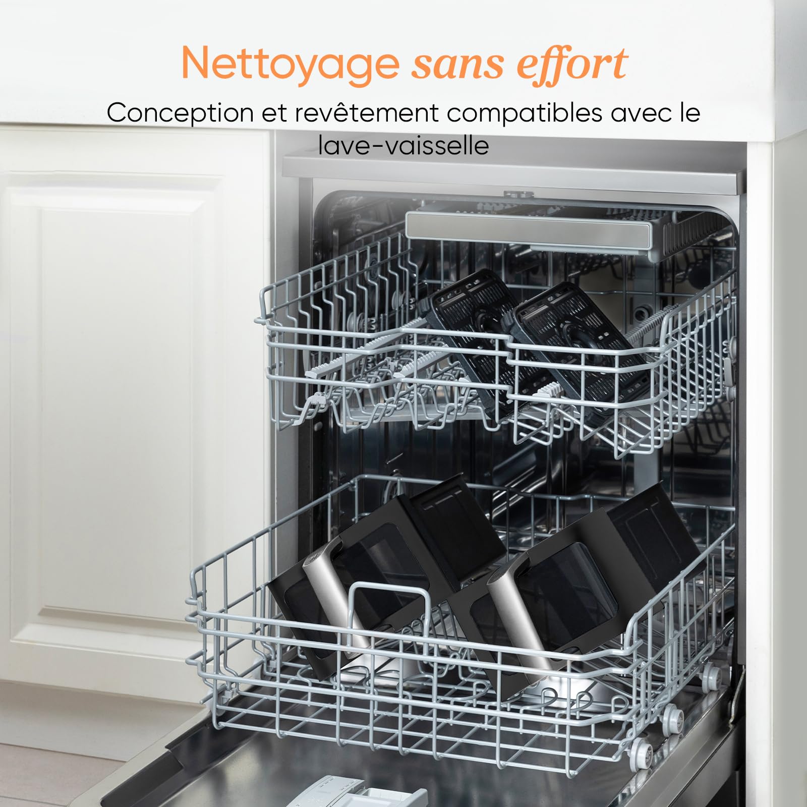 Cosori Air Fryer R901 8,5L 85% de graisse en moins | 8-en-1, 71% d'énergie en moins, 55% plus rapide, pour jusqu'à 8 personnes, va au Lave-vaisselle, Noir