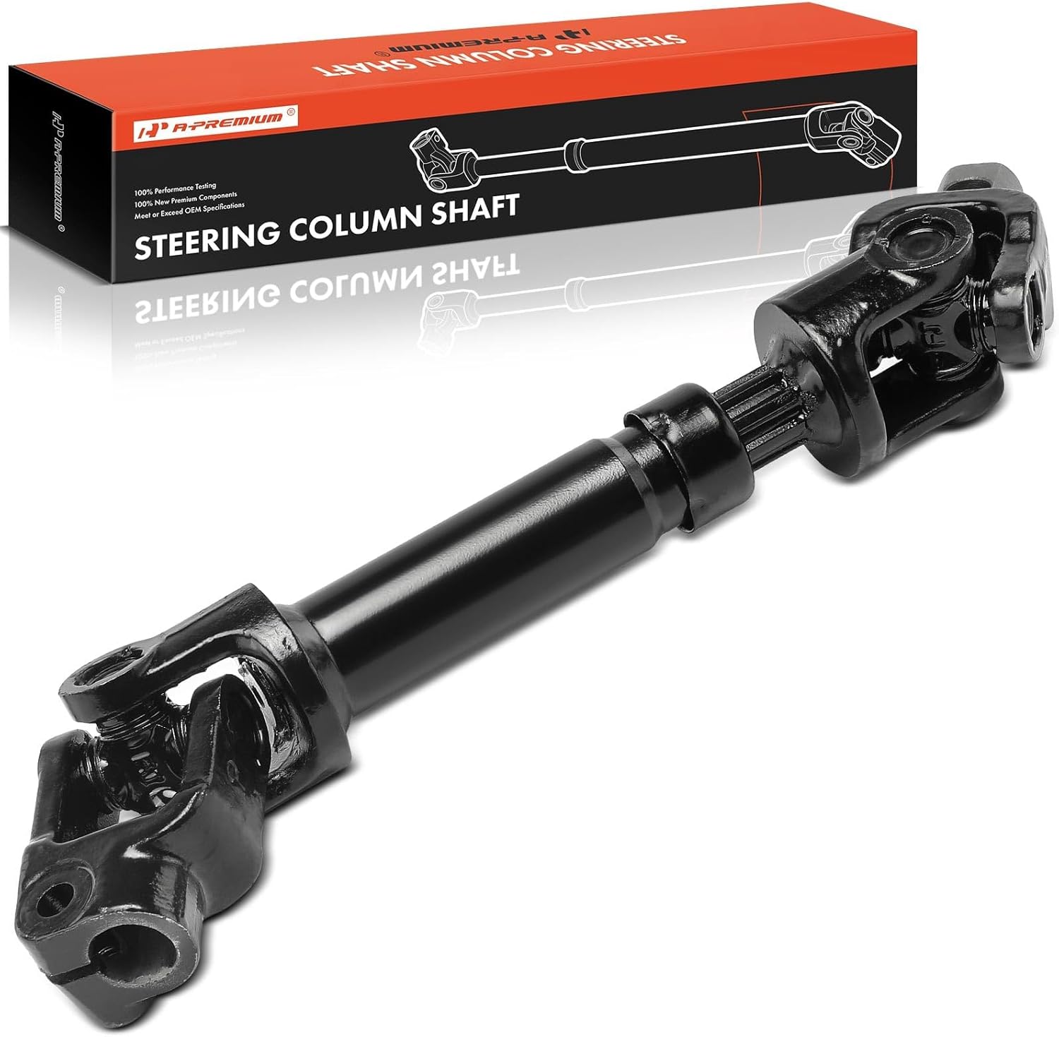 A-Premium Intermediate Steering Shaft Steering Column Shaft Compatible with Buick Rendezvous 2002-2007, Pontiac Aztek 2001-2005