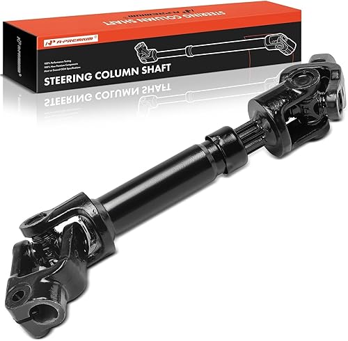 A-Premium Eje de dirección intermedio Eje de columna de dirección compatible con Buick Rendezvous 2002-2007, Pontiac Aztek 2001-2005, repuesto #