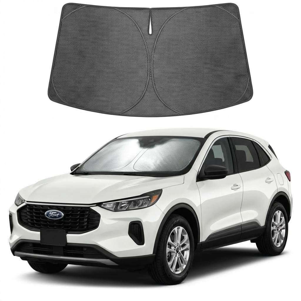 Proadsy Custom Fit 2020-2026 Ford Escape Windshield Sun Shade, Blocks Heat