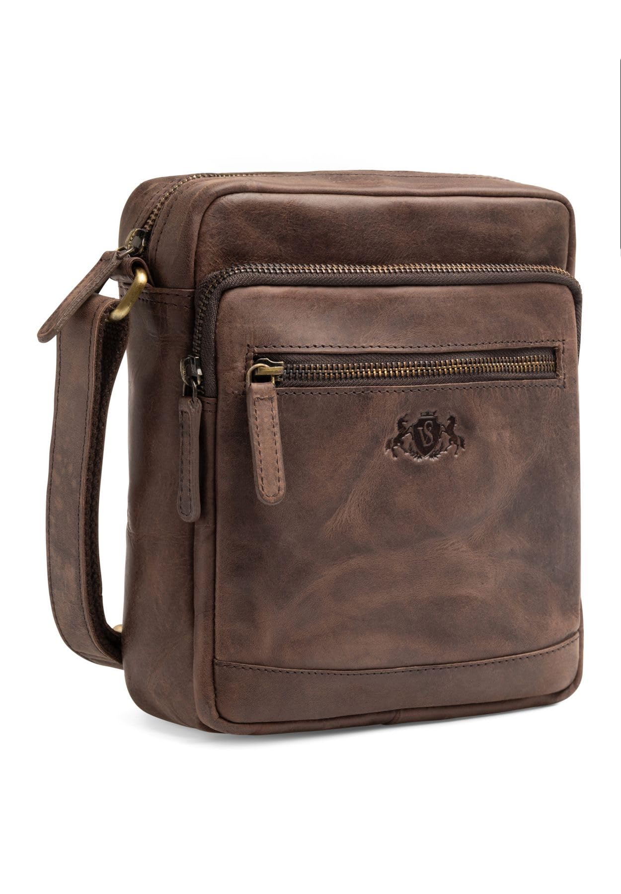 Sac à bandoulière cuir véritable SID & VAIN, l'authenticité d'un bel objet - 8