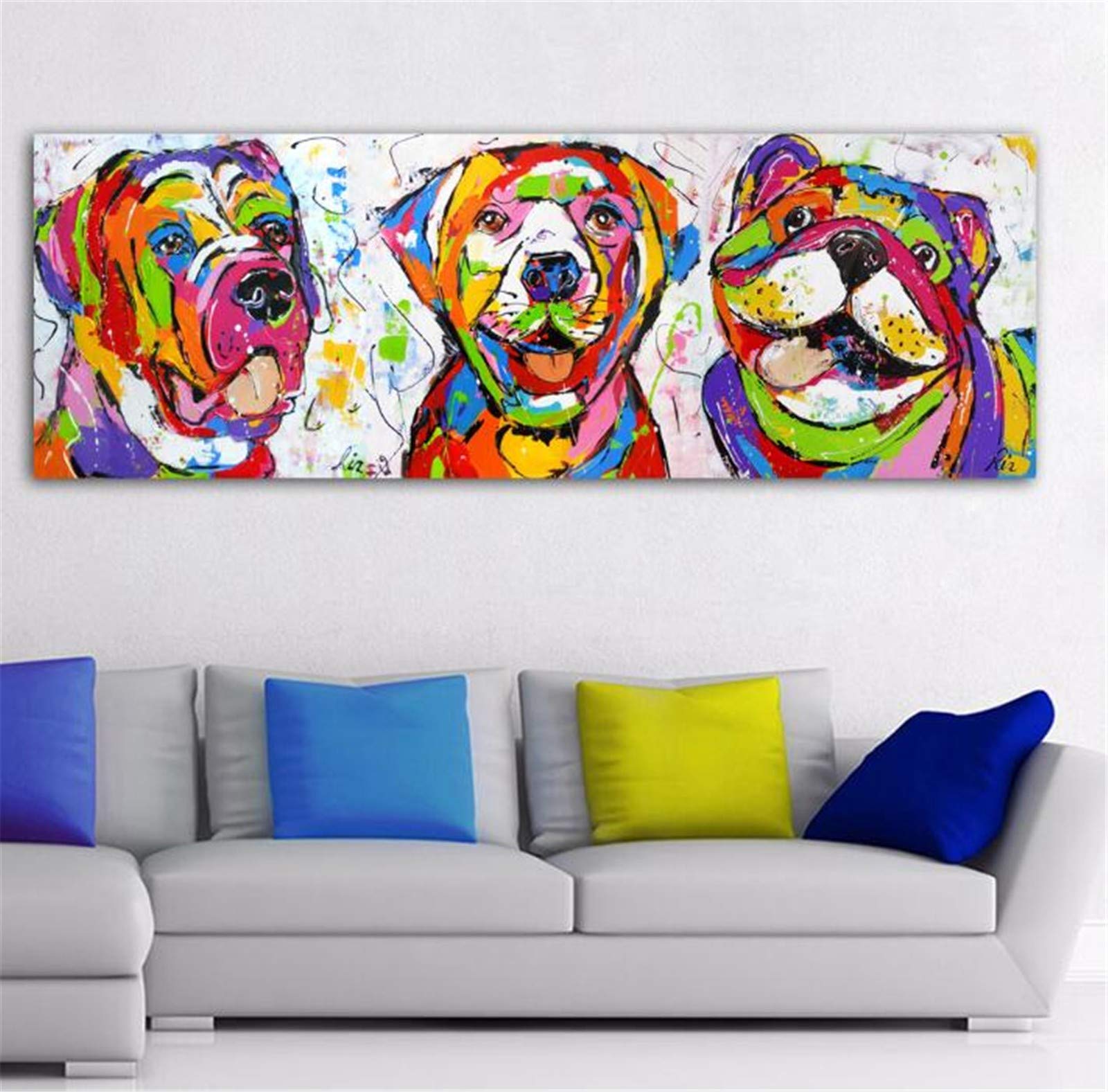 Kit Peinture Diamant Grand Format pour combler un grand mur vide