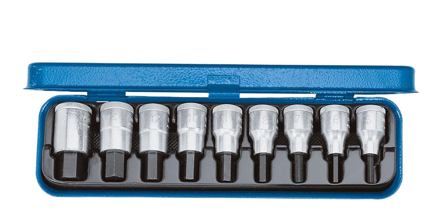 Rеvіеw GEDORE in 19 PA Screwdriver bit Socket Set 1/2" 9 pcs in-hex INCH
