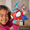 Marvel Spidey and His Amazing Friends Team Spidey Copter, 7,6 cm Oyuncak Araçlı Aksiyon Figürü
