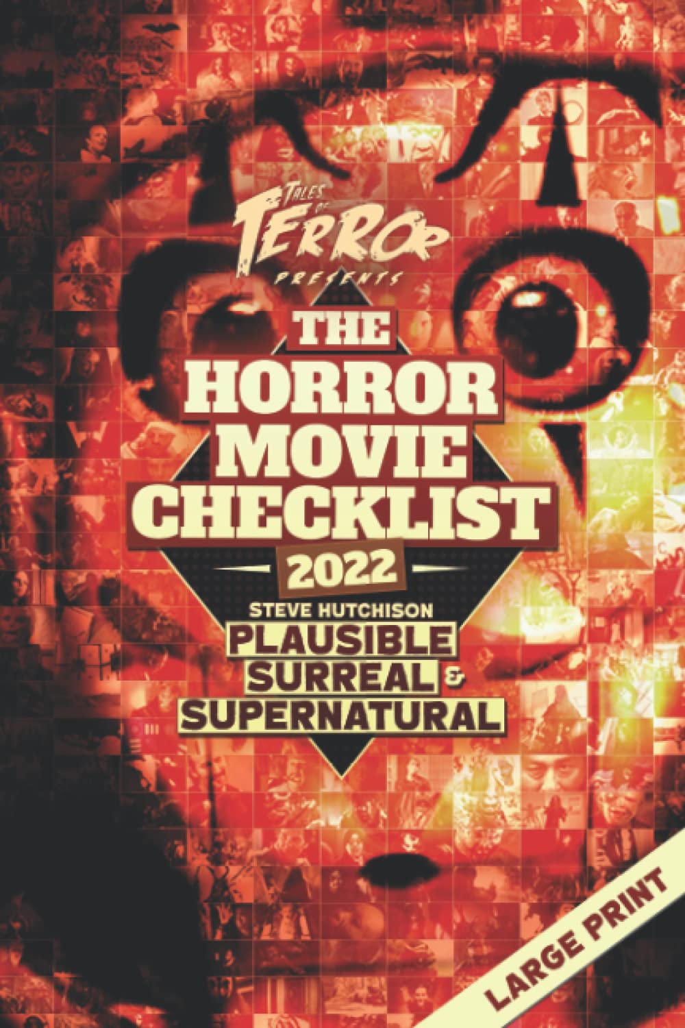 Horror Movie Checklist 2022 grand format pour vos soirées cinéma d'horreur surnaturel