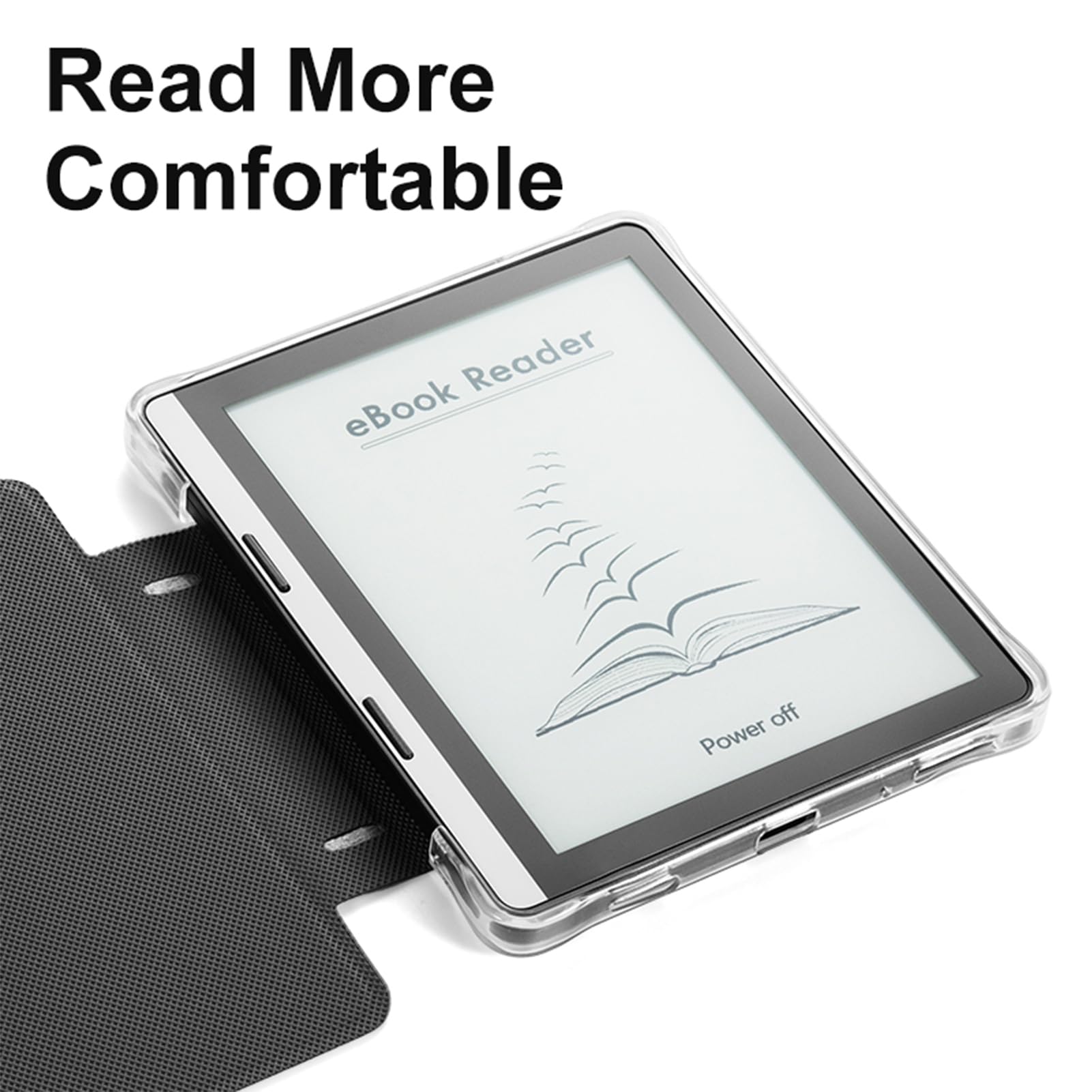 XUMIUZIY Tablet EReader da 5,76 Pollici, Schermo Ultra Trasparente Antiriflesso, Corpo Sottile, Batteria a Lunga Durata, Supporta EPUB PDF MOBI Oltre 15 Formati, con Trasferimento USB WiFi (1G+16G)