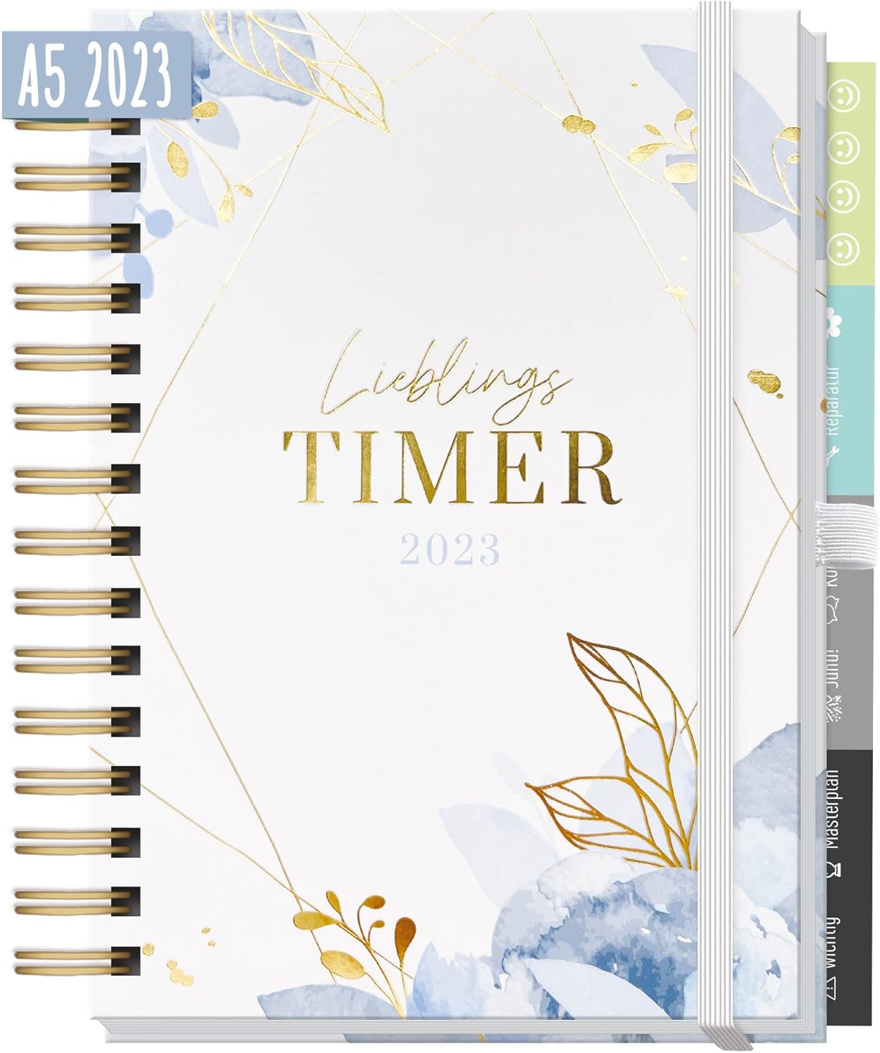 Kalender 2023 A5 "LieblingsTimer Premium" [Time to Grow] Terminplaner