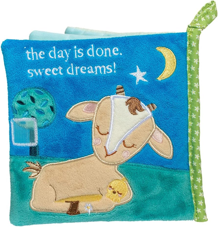 Douglas Baby Goat Soft Plush Activity Book
