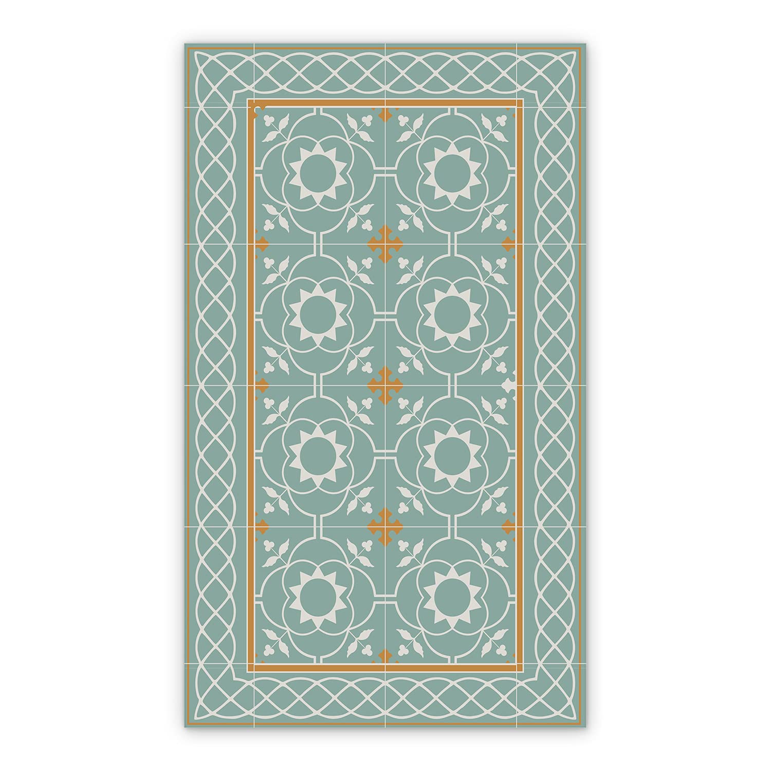 Tapis en vinyle cuisine et linoléum de salle de bain 70x105
