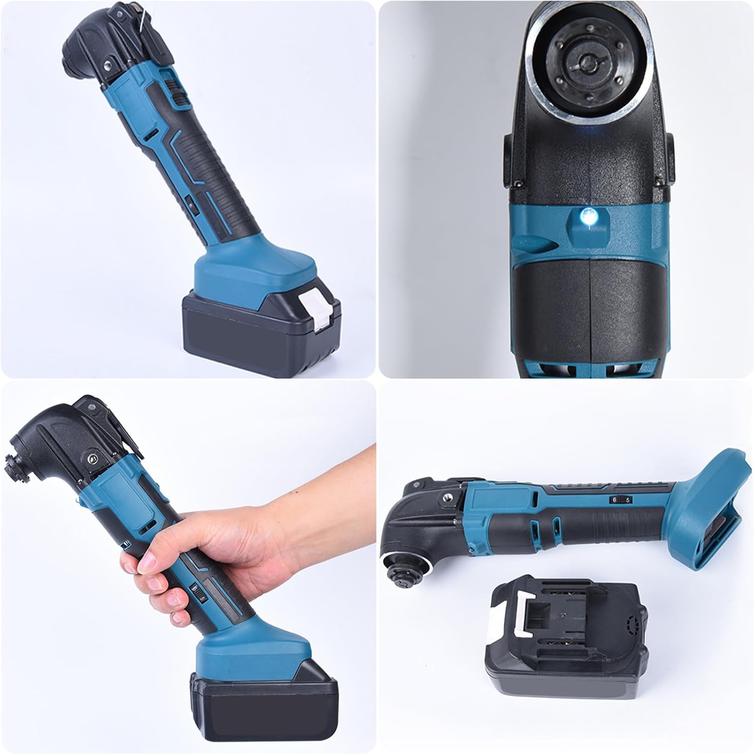 Multifunction Tool Oscillating Multi-Tools 6 Variable Speed Electric Trimmer Electric For 18v Battery Portable Cutting Device