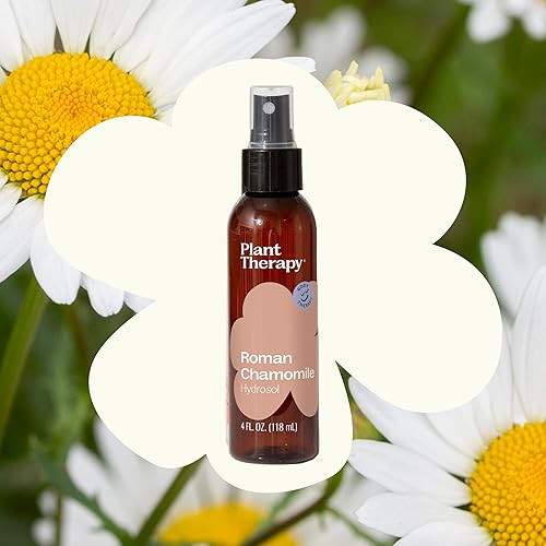 Miniatura 3 de Plant Theraphy Hydrosol orgánico de manzanilla (Agua de flores, hidrolatos, destilados) bi-producto de aceites esenciales orgánicos, 4 onza