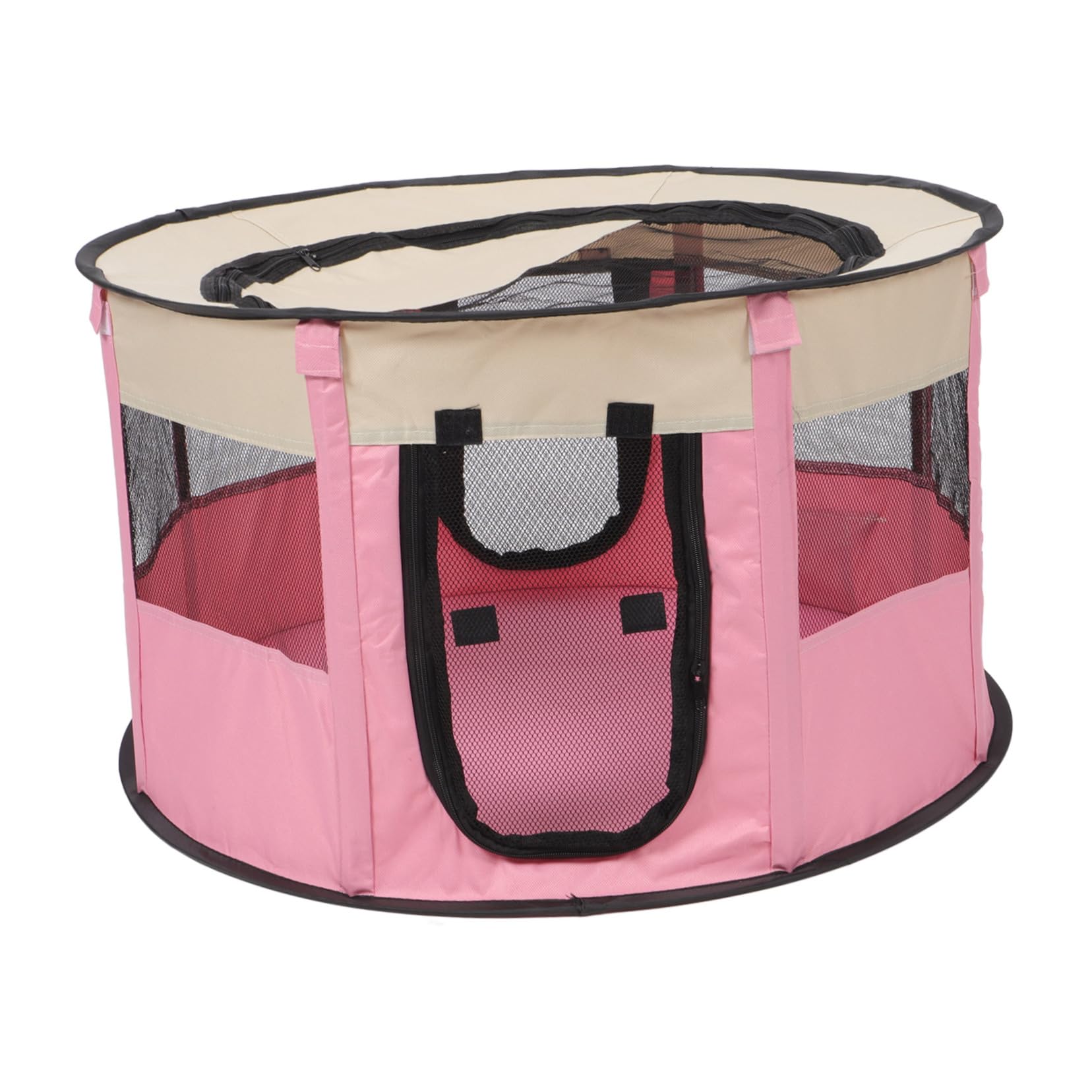 VANZACK Pet Tent Secure Enclosure Indoor Puppy Playpen Dog Play Pen Indoors Portable Folding Pet Tent Safe for Breeding Activities