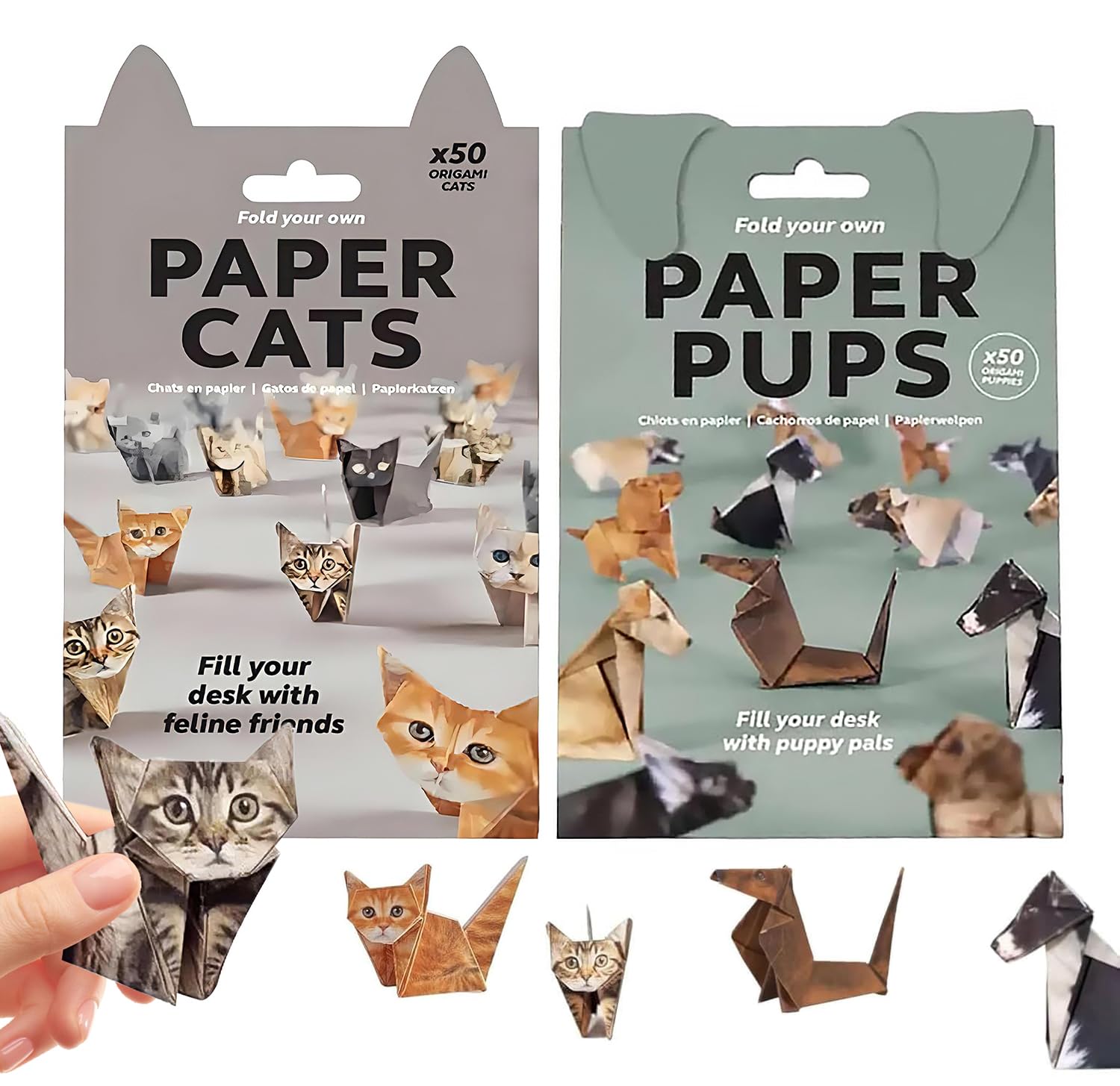 Nocecfi DIY Paper Cats Origami Kit